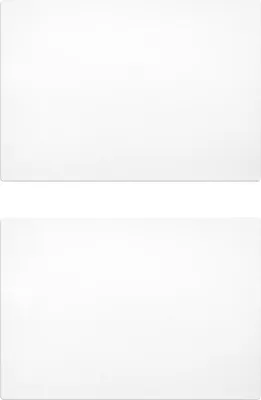 Produktbild von Slijtvaste Acryl-Schneidebretter Set, transparent, rutschfest, 2-teilig
