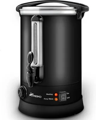 Produktbild von Glühweinkocher 30L / 2500W Einkochautomat aus Edelstahl Glühweinkessel Glühweinautomat Heißgetränkeautomat Heißwasserspender