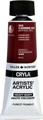 Produktbild von Daler Rowney Cryla Artists’ Acrylfarbe Carmine Hue 75 ml 1 Stck
