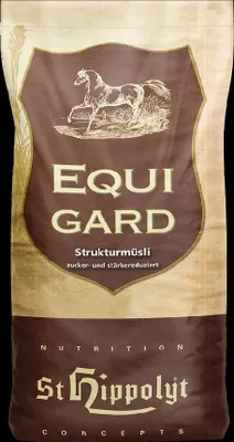 Produktbild von St. Hippolyt Equigard Müsli 20 kg - Leicht füttern - getreidefrei & low carb