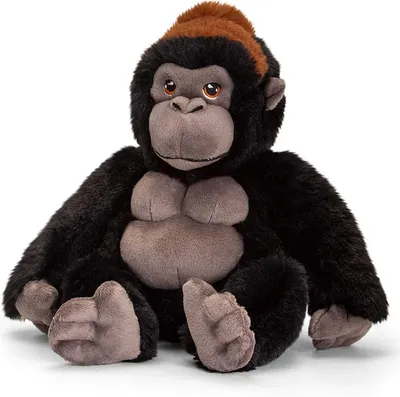 Obrázek produktu pro Keel Toys Plyšová gorila 20 CM Chlupatá gorila jako ideální dárek pro milovníky zvířat
