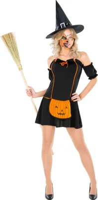 Produktbild von dressforfun® Frauenkostüm Pumpkin Witch
