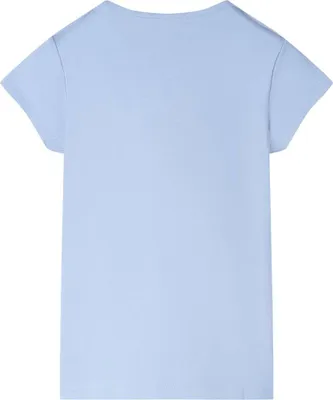 Produktbild von vidaXL Kinder-T-Shirt Hellblau 92