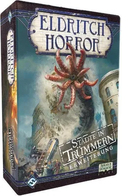 Productafbeelding van Fantasy Flight Games Eldritch Horror: Steden in Ruïne, Bordspel, Rollenspel, Vanaf 14 jaar, 120 minuten, Geschikt voor families