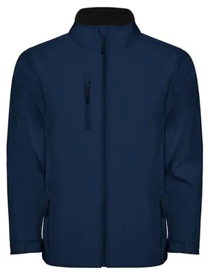 Produktbild von Roly - "Nebraska" Softshelljacke für Kinder LT5958 (140) (Marineblau)