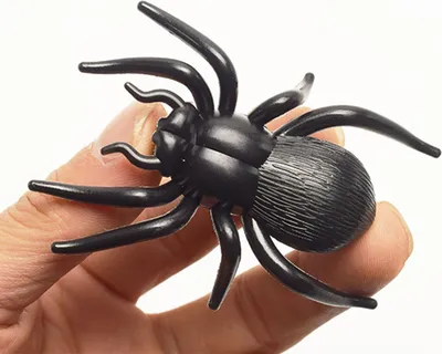 Produktbild von Kriechende Spinnen Spielzeug, kreativer Streich, Spinnen-Aktionsmodell, pädagogische Tierfiguren, kriechend, lebensecht