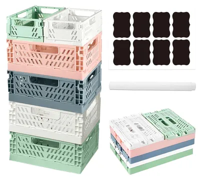 Immagine prodotto di Omgoods - Set di 6 scatole pieghevoli per l'organizzazione