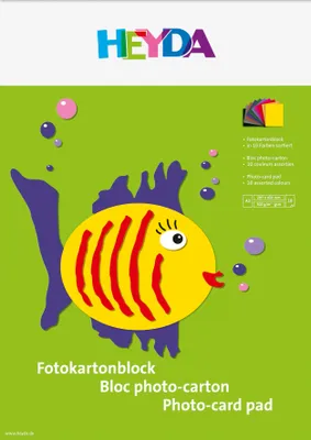 Produktbild von 5XHeyda 2047127 Fotokartonbl.A3 10Bl
