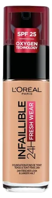 Image de L'Oréal Paris, Infaillible 24h Fresh Wear, Fond de teint liquide, 110, Vanille Rose, SPF 25, 30 ml