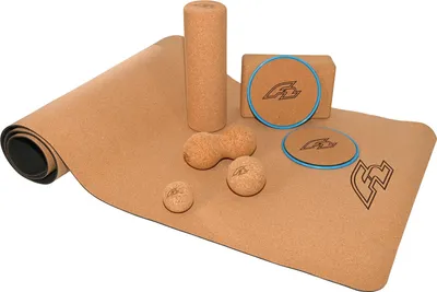 Produktbild von F2 Ultimative Yoga Set 8-teilig viel Zubehör wie Yoga Matte, Korkbälle uvm.