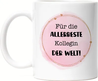 Produktbild von Für die allerbeste Kollegin der Welt Tasse Büro Abschiedsgeschenk Lieblingskollegin Abschied