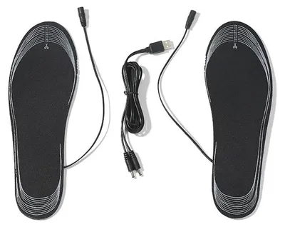 Image de Semelles chauffantes alimentées par USB Heated Insole