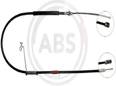 Produktbild von A.B.S. Handbremsseil Seilzug Feststellbremse für FORD TRANSIT Bus (FD, FB, FS, FZ, FC) K17878