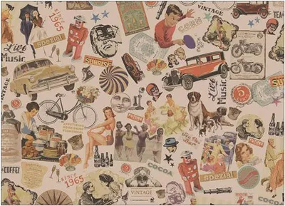 Obrázok produktu pre "Vintage" papierové podložky 30 x 42 cm 500 kusov.