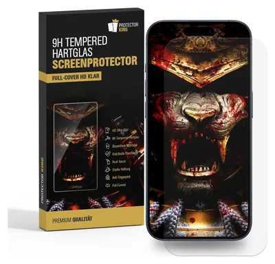 Produktbild von 2x 9H Nano-Glass für iPhone 16 Pro 3D KLAR Displayschutz Schutzglas Schutzfolie Panzerfolie Panzerglas Screen-Protector ANTI-SHOK ANTI-BRUCH-ANTI-STOß