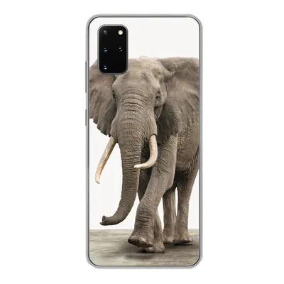 Produktbild von MuchoWow® Handyhülle Schutzhülle Hülle für Samsung Galaxy S20 Plus Elefant - Kinder - Tiere - Mädchen Silikon Softcase Handy Hülle - Hartschale
