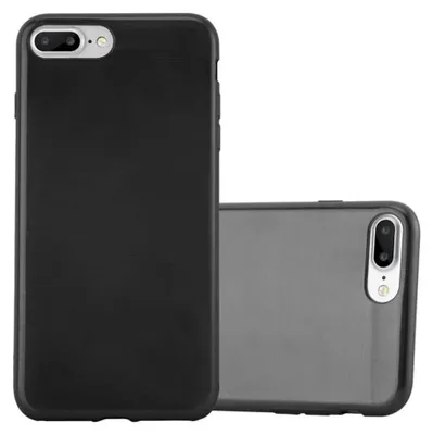 Produktbild von Cadorabo Hülle für Apple iPhone 7 PLUS / 7S PLUS / 8 PLUS Schutz Hülle in Schwarz Schutzhülle TPU Silikon Etui Case