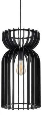 Immagine prodotto di Lampada a sospensione KYMI nera 1xE27x60W in legno, dimensioni: 160x26x26 cm, IP20, Nowodvorski Lighting