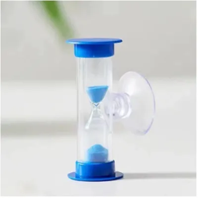 Produktbild von Go Go Gadget – 2-Minuten-Sanduhr – mit Saugnapf – Blau