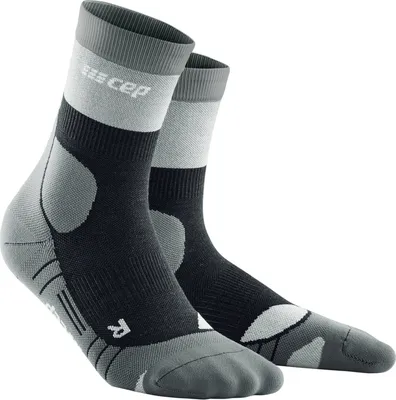 Obrázok produktu pre Vysoké outdoorové kompresné ponožky pánske CEP LIGHT MERINO sivé