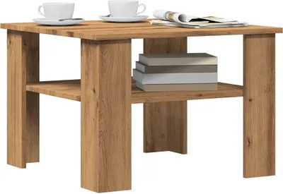 Produktbild von Möbel Couchtisch Artisan-Eiche 60x60x42 cm Holzwerkstoff - Couchtische 855795