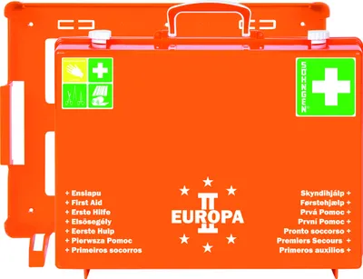 Immagine prodotto di Söhngen Erste-Hilfe-Koffer EUROPA II, Wundverbände + Rettungsdecke