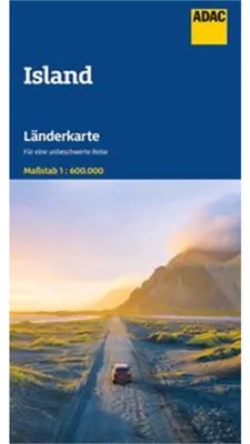 Produktbild von ADAC Länderkarte Island 1:600.000