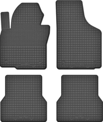 Image de Lot de 4 tapis de sol en caoutchouc, universels pour : Volkswagen Beetle Cabriolet, Coupé (2012-2019)