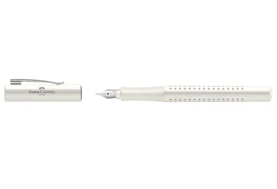 Image de Faber-Castell 140820 FABER-CASTELL Stylo plume GRIP 2010 Harmony, blanc, M