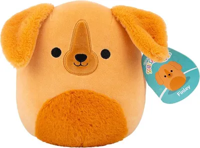 Image de Peluche Squishmallows de Jazwares - Finley le golden retriever - 19 cm
