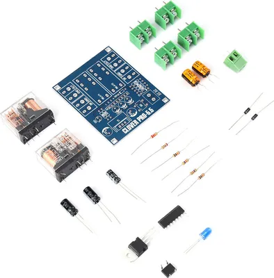 Obrázek produktu pro AC 12-24V Dual Relay Regulátor napětí Reproduktor Ochranná deska Modul DIY Kit