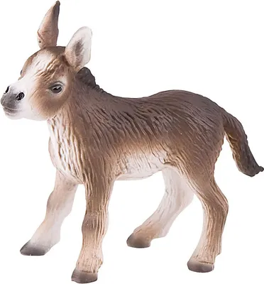 Produktbild von Bullyland Esel Spielfigur naturgetreu handbemalt ca. 8,5 cm