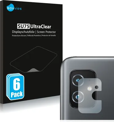 Produktbild von 6x Für ASUS ZenFone 8 (NUR Kameraschutz) Schutzfolie Savvies Displayschutz Display Schutz Folie Klar Transparent
