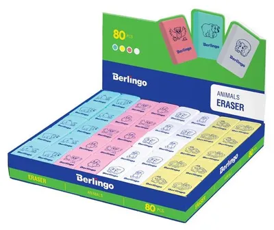 Obrázok produktu pre Berlingo pryž termoplastická Animals color
