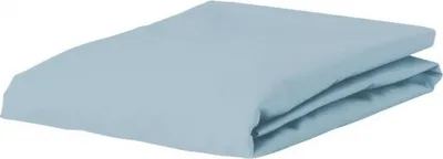 Produktbild von Essenza Satin Spannlaken Minte  Farbe Iceblue Größe 160x200