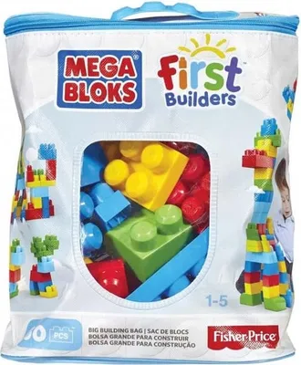 Zdjęcie produktu dla Kolorowa torba na klocki Mega Bloks (60 elementów)