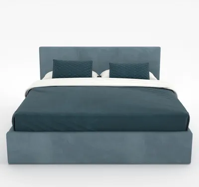 Produktbild von Muralo POLSTERBETT für Schlafzimmer Polsterbett mit Bettkasten Bett mit Polsterkopfteil Doppelbett 140x200 Bett mit Stauraum Meerfarbe