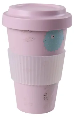 Produktbild von AWAVE®  Kaffeebecher To Go 400 ml rPET | Rosa