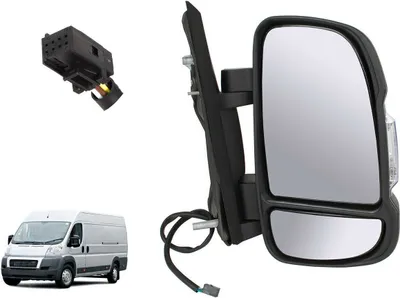 Image de Rétroviseur extérieur DROIT bras court électrique pour Fiat Ductao III de 2006-