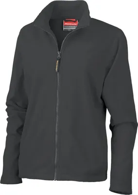 Produktbild von Result Damen La Femme® High Grade Mikrofleece-Jacke / Fleece-Jacke BC853 (L) (Schwarz)