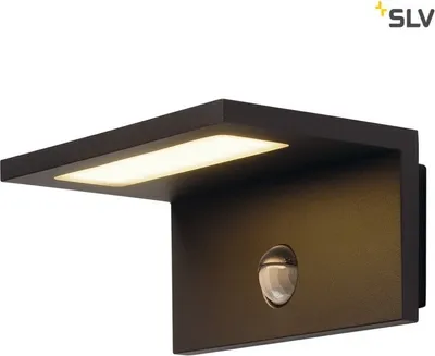 Produktbild von SLV 1001969 LED SENSOR WL LED Outdoor Wandaufbauleuchte IP44 anthrazit 3000K