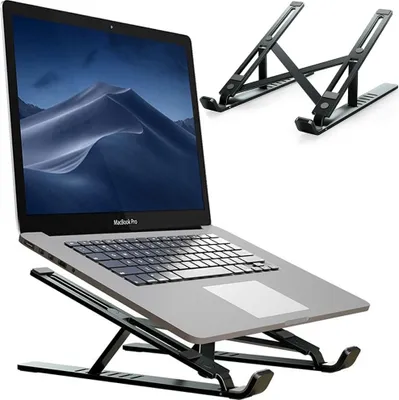 Produktbild von Tech-Protect Alustand Universal Laptopständer Dunkelgrau