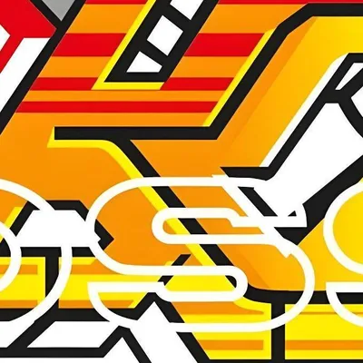 Image de Set d'autocollants Malossi "Murales", 17,5x6cm, 2 pièces