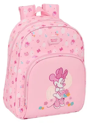 Produktbild von Safta Minnie Mouse Baby 9.50l 32x43x14 Cm Rucksack Rosa  Kinder Rosa One Size