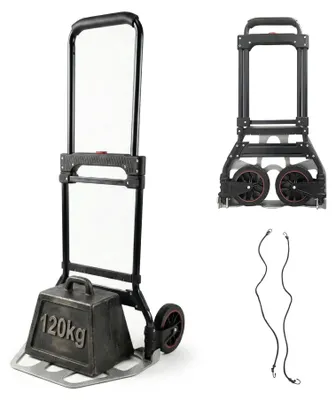 Obrázek produktu pro Skládací vozík, nosnost 120 kg, ocelový rám
