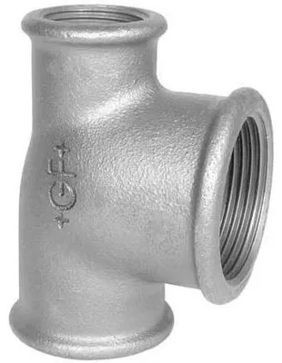 Obrázok produktu pre Georg Fischer +GF+ T-kus z tvárnej liatiny č. 130 2 × 1 1/4" × 2" vnútorný závit