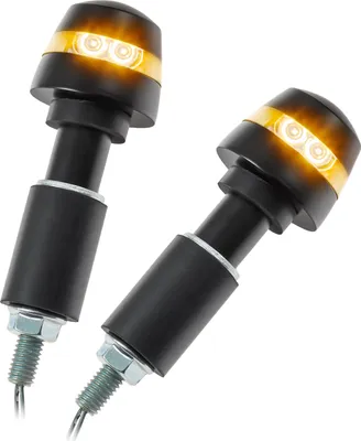 Produktbild von Kellermann LED Lenkerendenblinker schwarz vorne beidseitig Paar