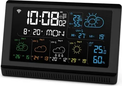 Immagine prodotto di Stazione meteo con sensore esterno MANTA MTO200B Windy Smart