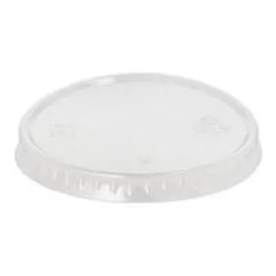 Produktbild von 2500 Deckel für Portionsbecher, rPET rund Ø 6,2 cm