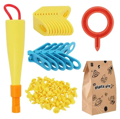 Image de Set d'outils en carton pour enfants, 77 pièces, jouet créatif